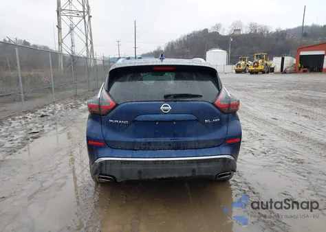 2019 Nissan Murano Sl z USA, uszkodzony, nr VIN 5N1AZ2MS3KN106039